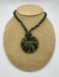 Earth's Weight Ceramic Pendant