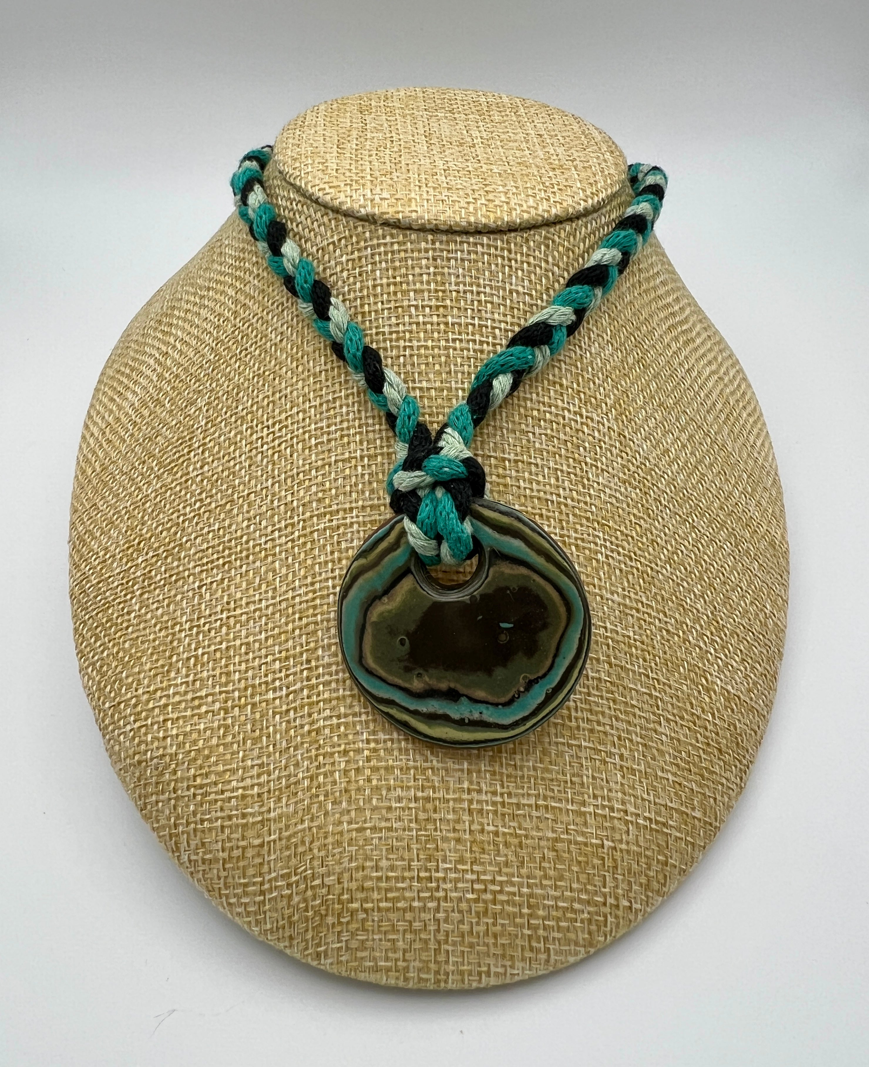 Earth's Weight Version 2 Ceramic Pendant