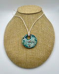 Sea Foam Ceramic Pendant