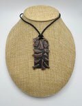 Copper Composition Statement Necklace