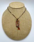 Oval Bronze Gumpdrop Pendant