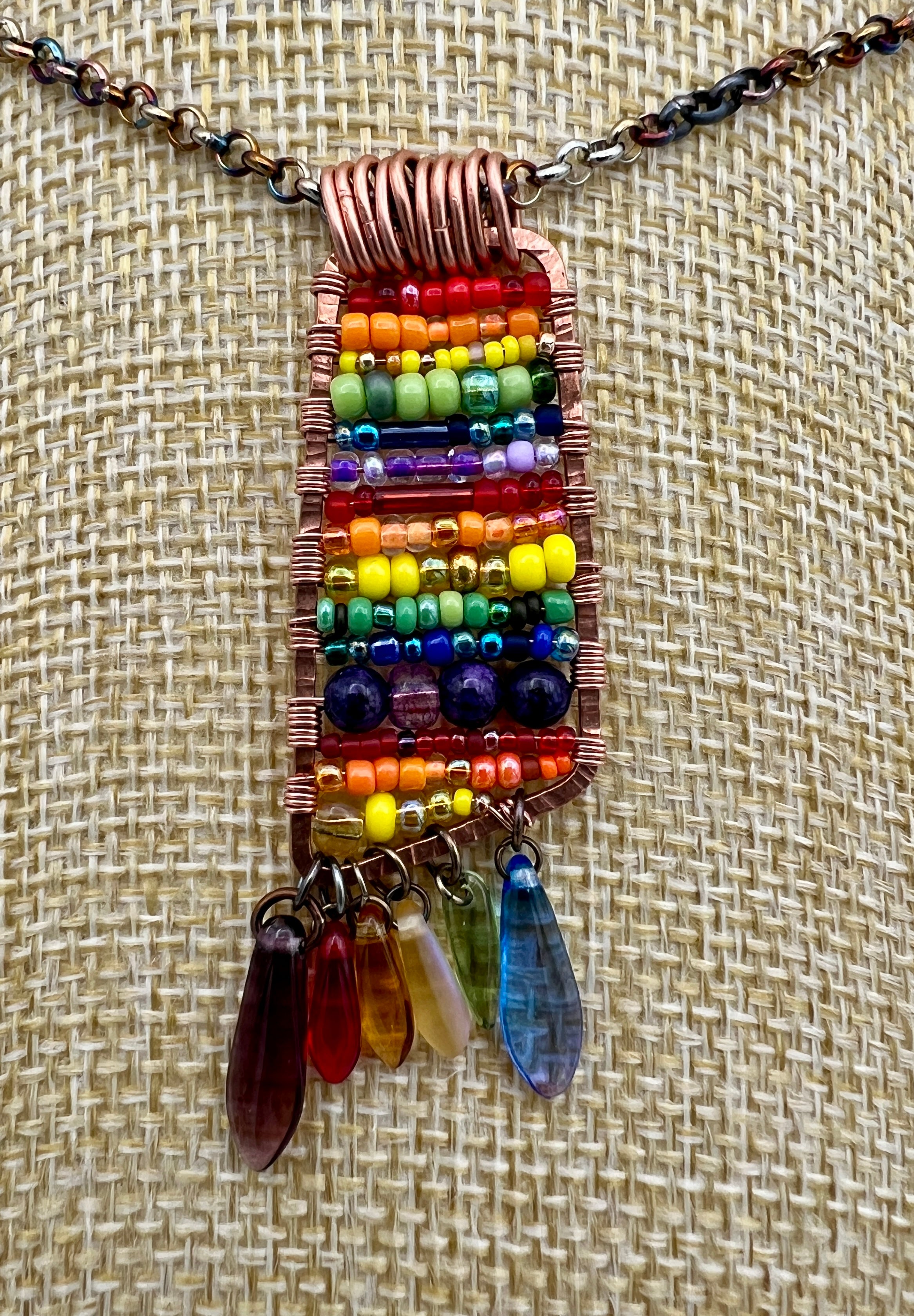 Rainbow Pendant #2