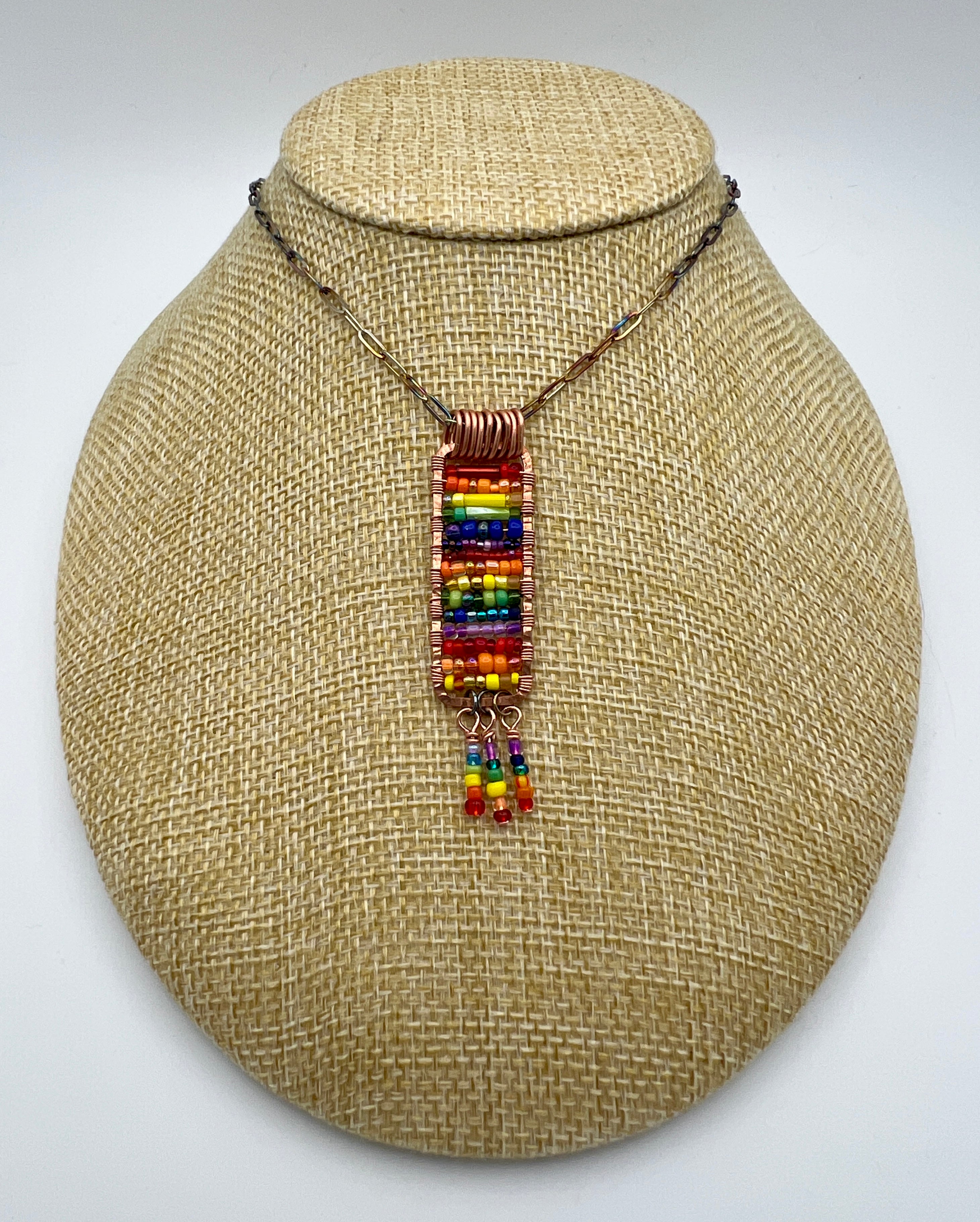 Rainbow Pendant #3