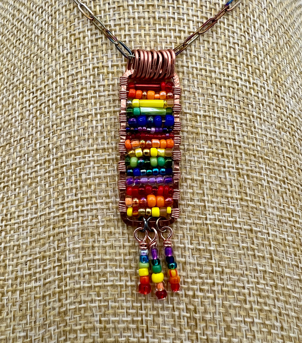 Rainbow Pendant #3