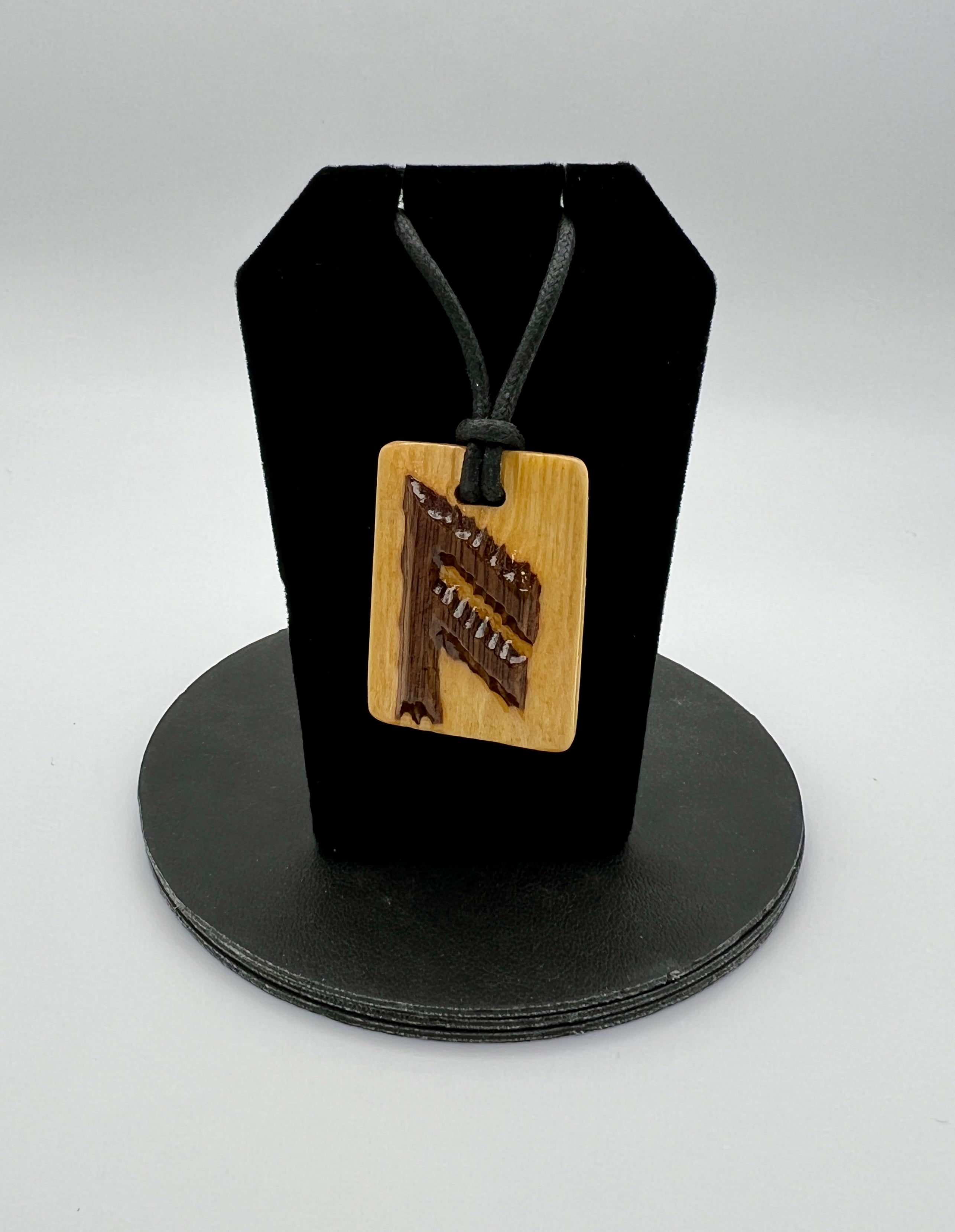 Wooden Rune Necklace