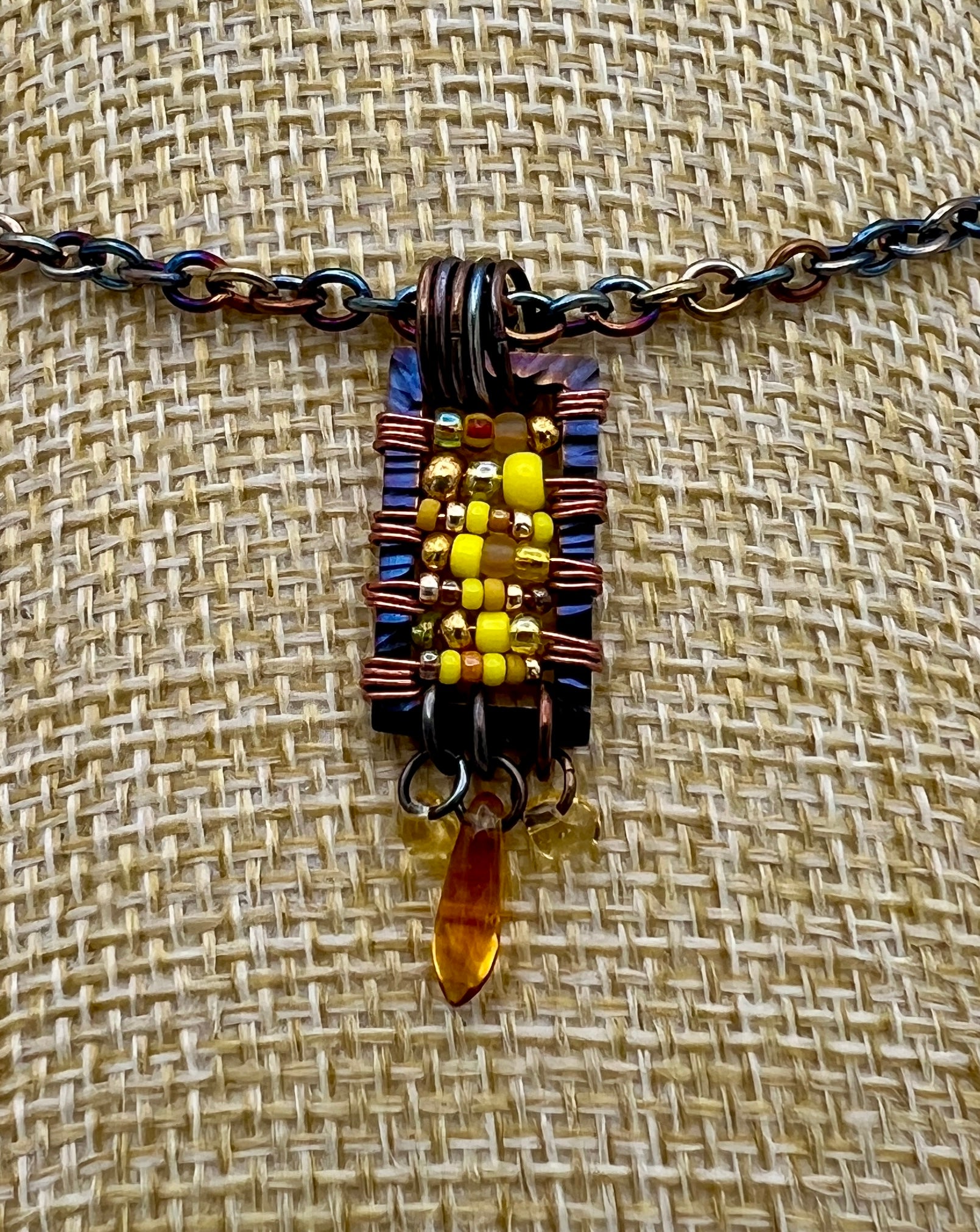 Yellow Fields Pendant